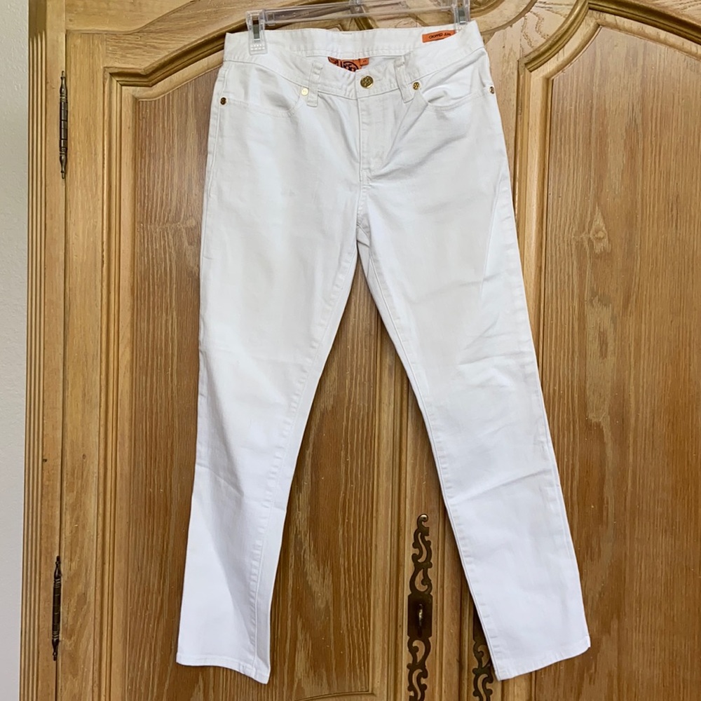 Tory Burch White Jean size 27